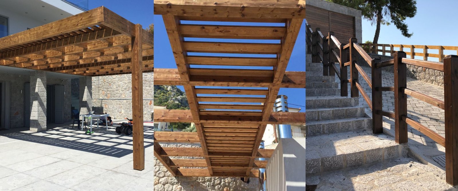 Ξύλινη Πέργκολα Επίδαυρος